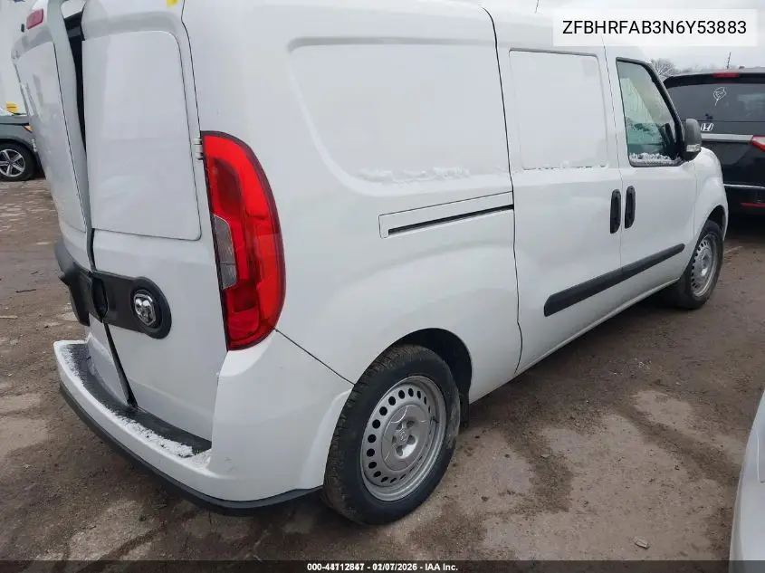 ZFBHRFAB3N6Y53883 2022 Ram Promaster City Cargo Van