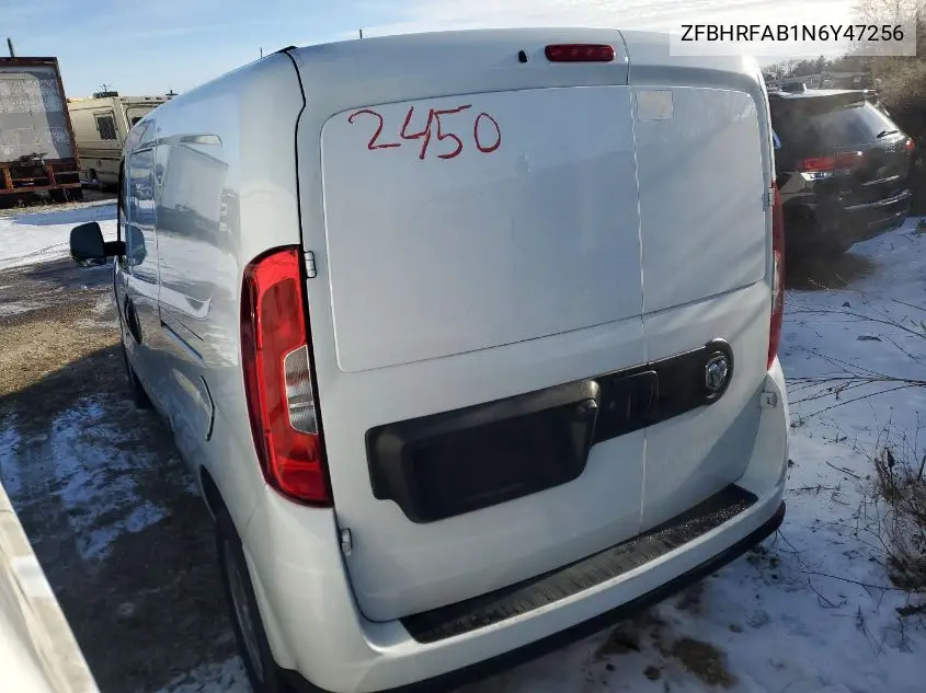 ZFBHRFAB1N6Y47256 2022 Ram Promaster City Cargo Van