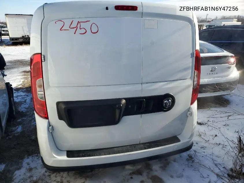 ZFBHRFAB1N6Y47256 2022 Ram Promaster City Cargo Van