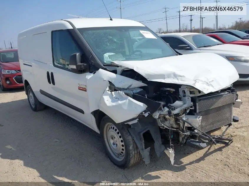 ZFBHRFAB2N6X46579 2022 Ram Promaster City Cargo Van