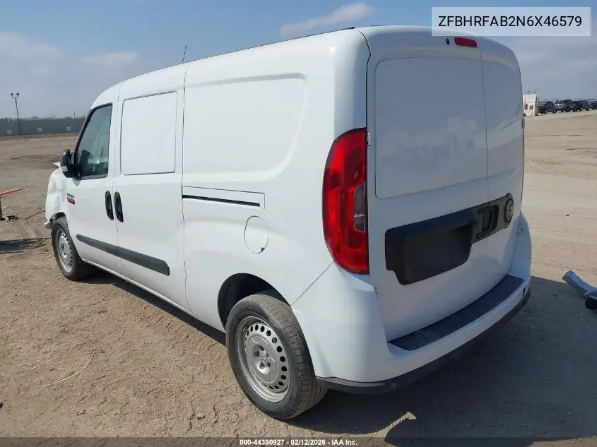 ZFBHRFAB2N6X46579 2022 Ram Promaster City Cargo Van