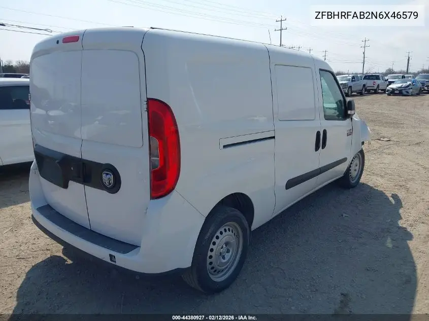ZFBHRFAB2N6X46579 2022 Ram Promaster City Cargo Van