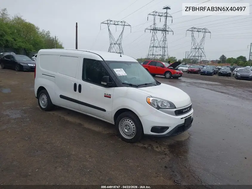 ZFBHRFAB3N6X40497 2022 Ram Promaster City Cargo Van