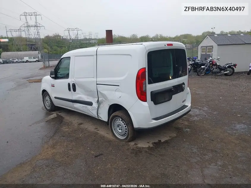 ZFBHRFAB3N6X40497 2022 Ram Promaster City Cargo Van