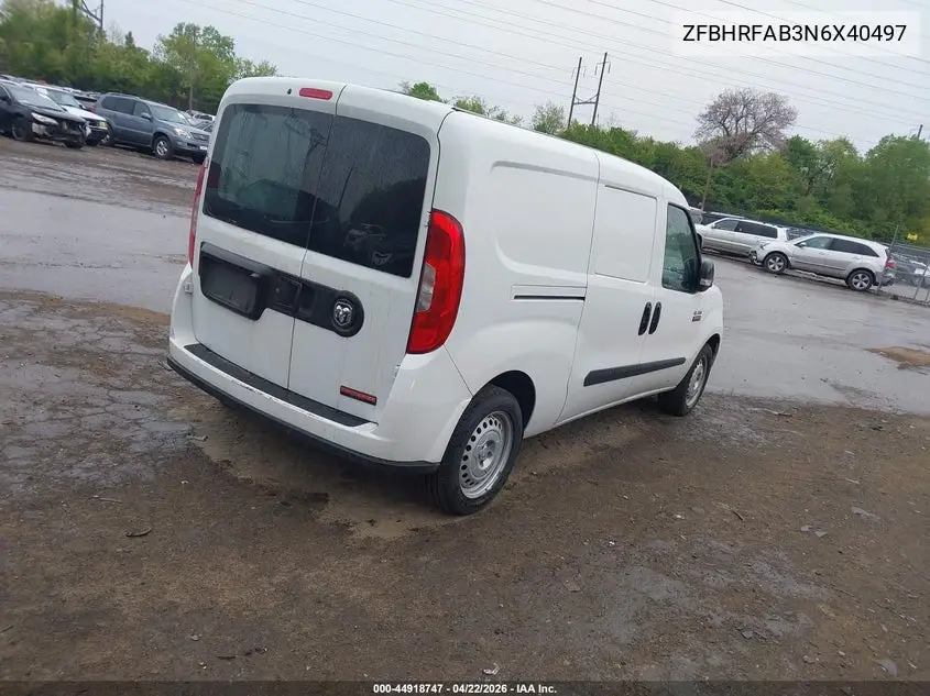 ZFBHRFAB3N6X40497 2022 Ram Promaster City Cargo Van