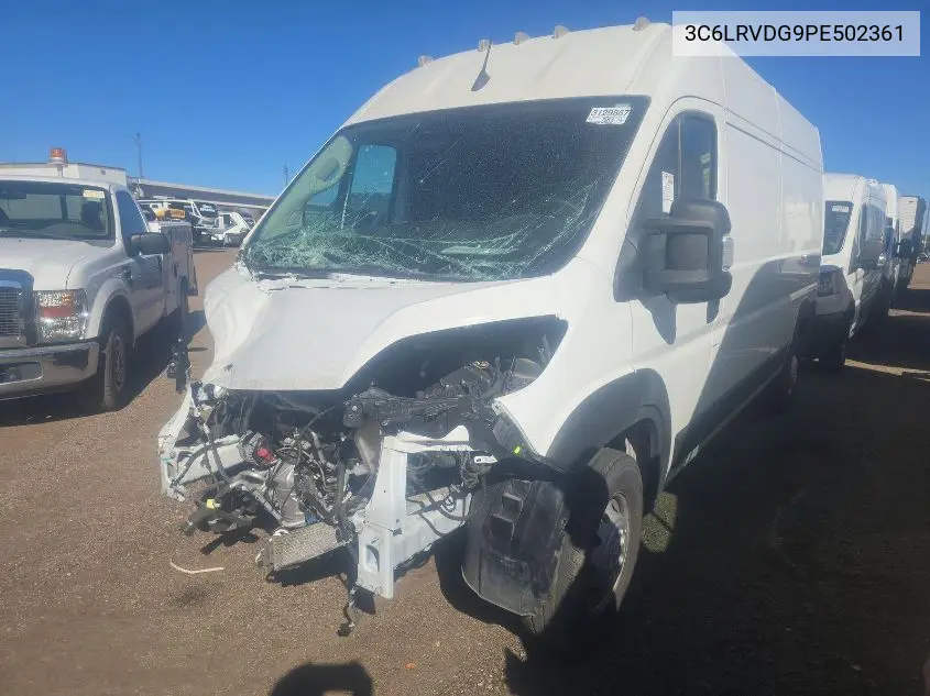 3C6LRVDG9PE502361 2023 Ram Promaster 2500 High Roof 159 Wb