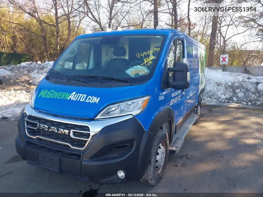 3C6LRVVG6PE551354 2023 Ram Promaster 2500 Low Roof 136 Wb