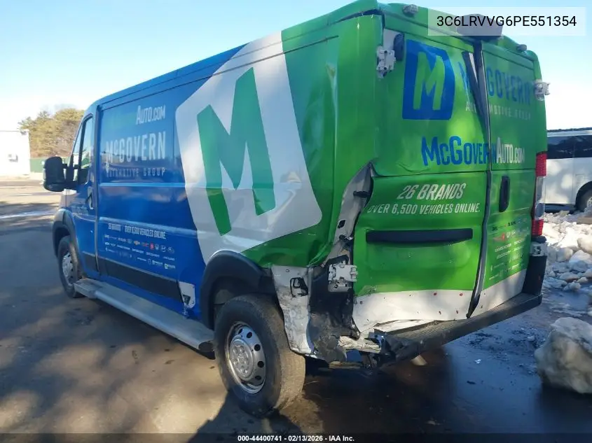 3C6LRVVG6PE551354 2023 Ram Promaster 2500 Low Roof 136 Wb