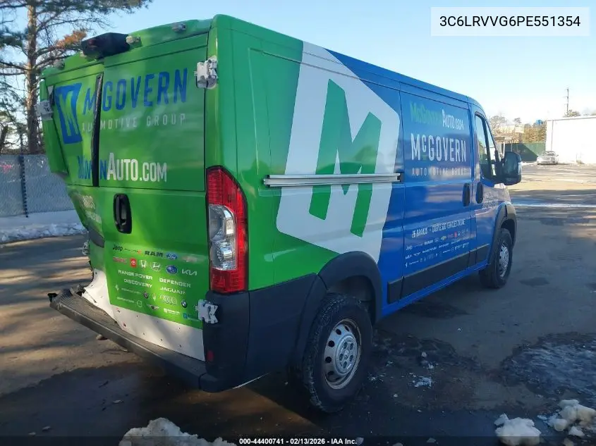3C6LRVVG6PE551354 2023 Ram Promaster 2500 Low Roof 136 Wb