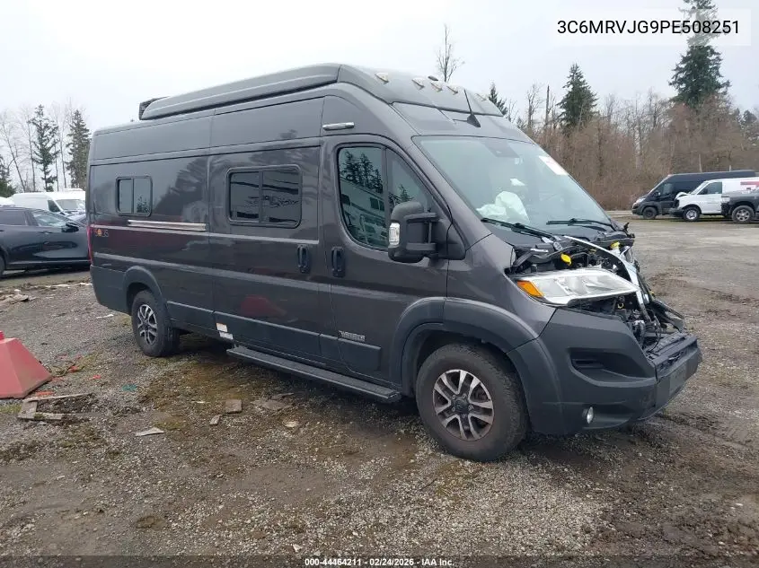 3C6MRVJG9PE508251 2023 Ram Promaster 3500 Cargo Van High Roof 159 Wb Ext