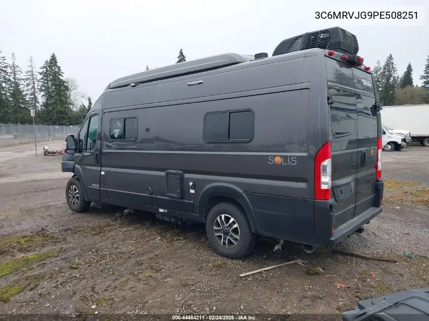 3C6MRVJG9PE508251 2023 Ram Promaster 3500 Cargo Van High Roof 159 Wb Ext
