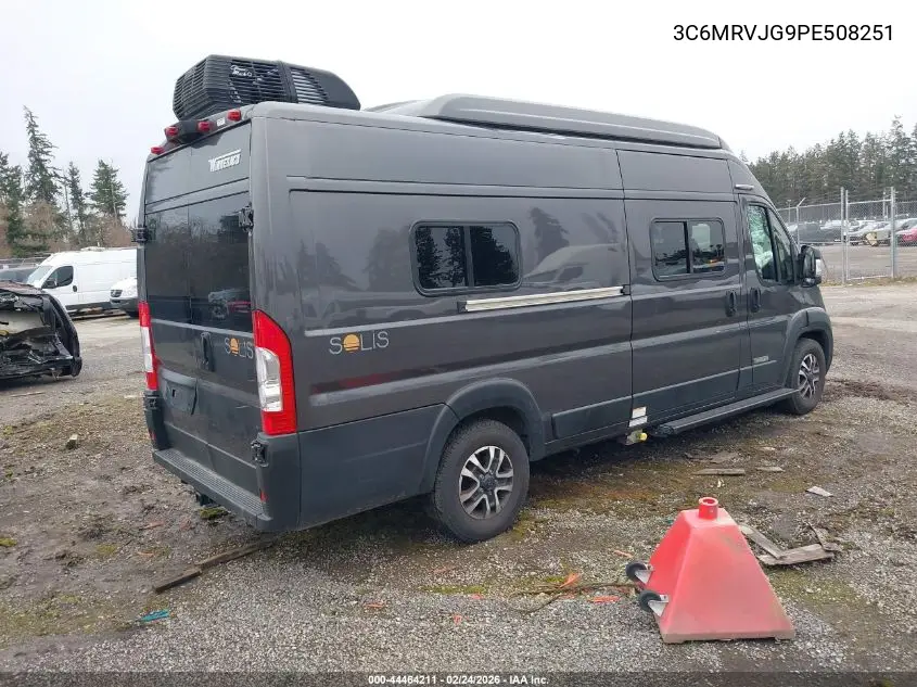 3C6MRVJG9PE508251 2023 Ram Promaster 3500 Cargo Van High Roof 159 Wb Ext