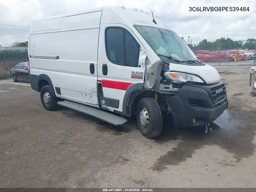 3C6LRVBG8PE539484 2023 Ram Promaster 1500 High Roof 136 Wb