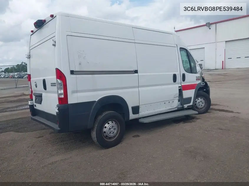 3C6LRVBG8PE539484 2023 Ram Promaster 1500 High Roof 136 Wb