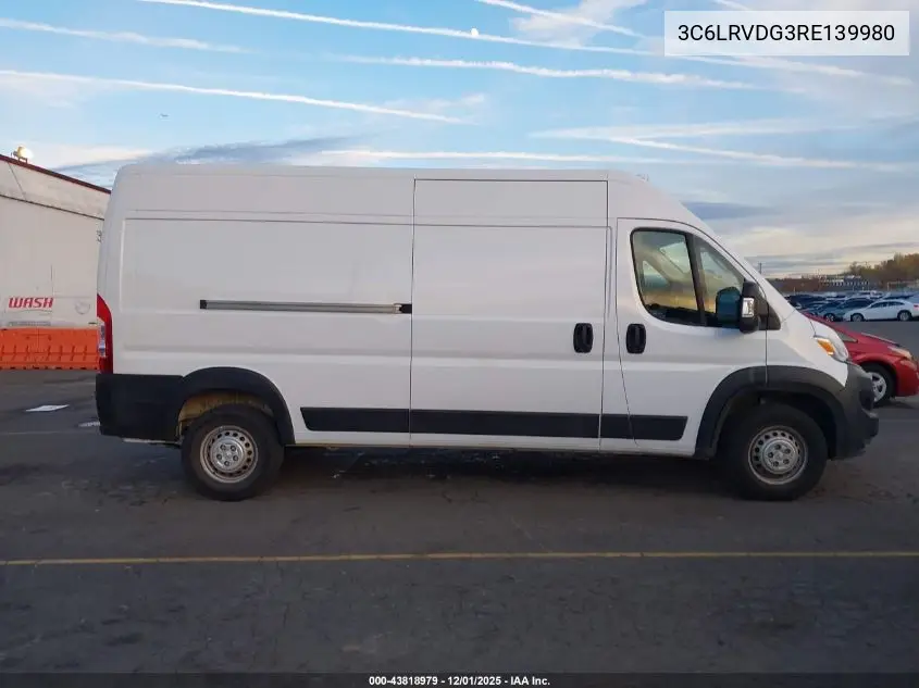 3C6LRVDG3RE139980 2024 Ram Promaster 2500 Tradesman High Roof 159 Wb W/Pass Seat