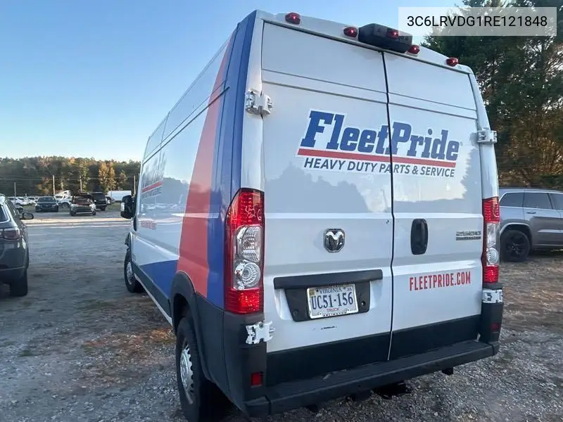 3C6LRVDG1RE121848 2024 Ram Promaster 2500 Tradesman High Roof 159 Wb W/Pass Seat