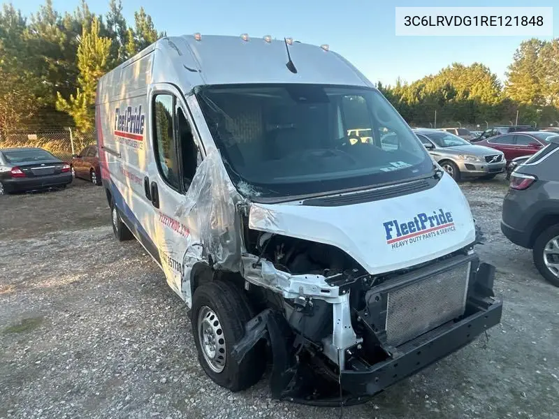 3C6LRVDG1RE121848 2024 Ram Promaster 2500 Tradesman High Roof 159 Wb W/Pass Seat