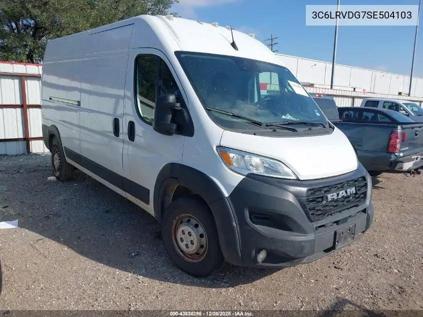 3C6LRVDG7SE504103 2025 Ram Promaster 2500