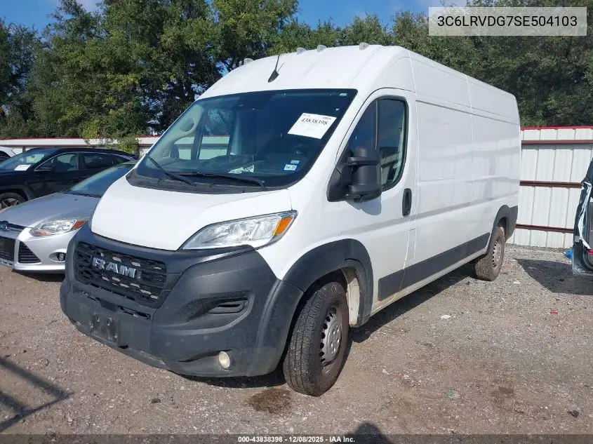3C6LRVDG7SE504103 2025 Ram Promaster 2500