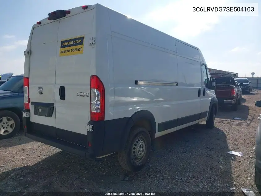 3C6LRVDG7SE504103 2025 Ram Promaster 2500