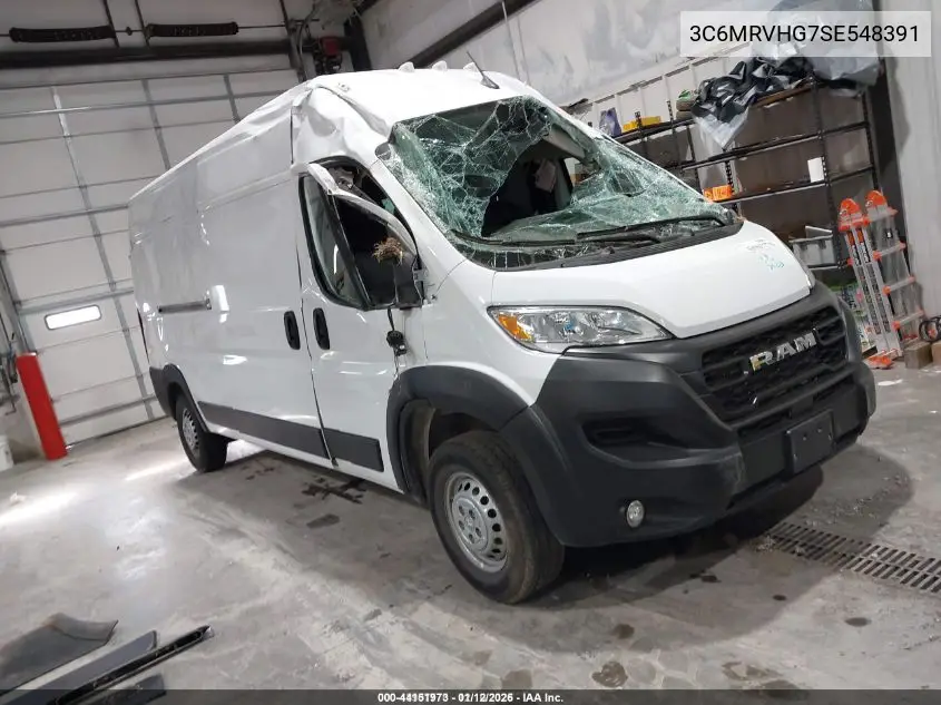 3C6MRVHG7SE548391 2025 Ram Promaster 3500 Tradesman High Roof 159 Wb W/Pass Seat