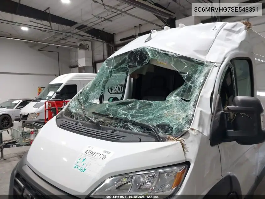 3C6MRVHG7SE548391 2025 Ram Promaster 3500 Tradesman High Roof 159 Wb W/Pass Seat