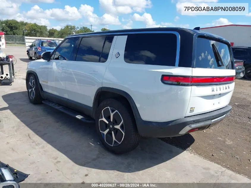 7PDSGABA8PN008059 2023 Rivian R1S Adventure