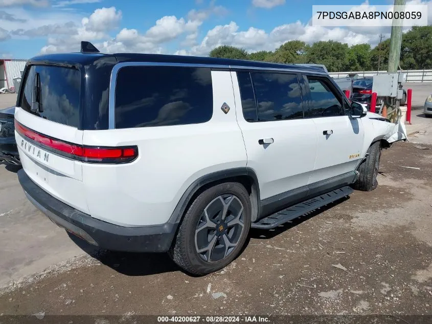 7PDSGABA8PN008059 2023 Rivian R1S Adventure