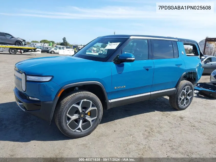 7PDSGABA1PN025608 2023 Rivian R1S Adventure