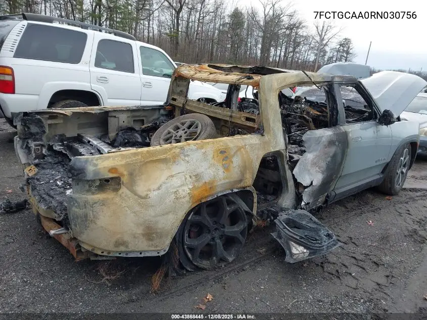 7FCTGCAA0RN030756 2024 Rivian R1T Adventure Dual Motor Max Pack/Adventure Dual Motor Perf Max Pack