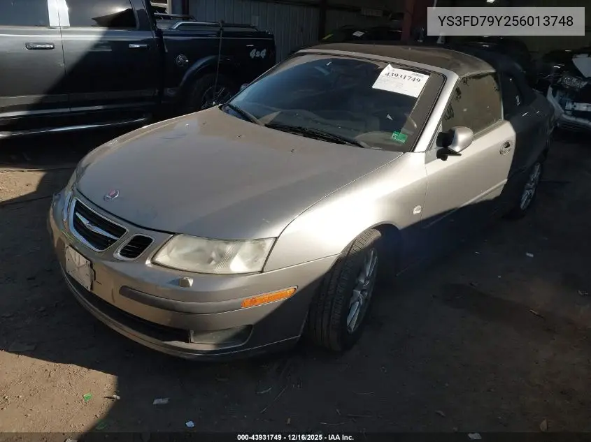 YS3FD79Y256013748 2005 Saab 9-3 Arc