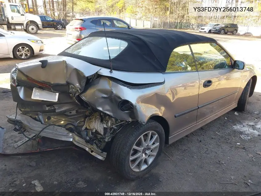 YS3FD79Y256013748 2005 Saab 9-3 Arc