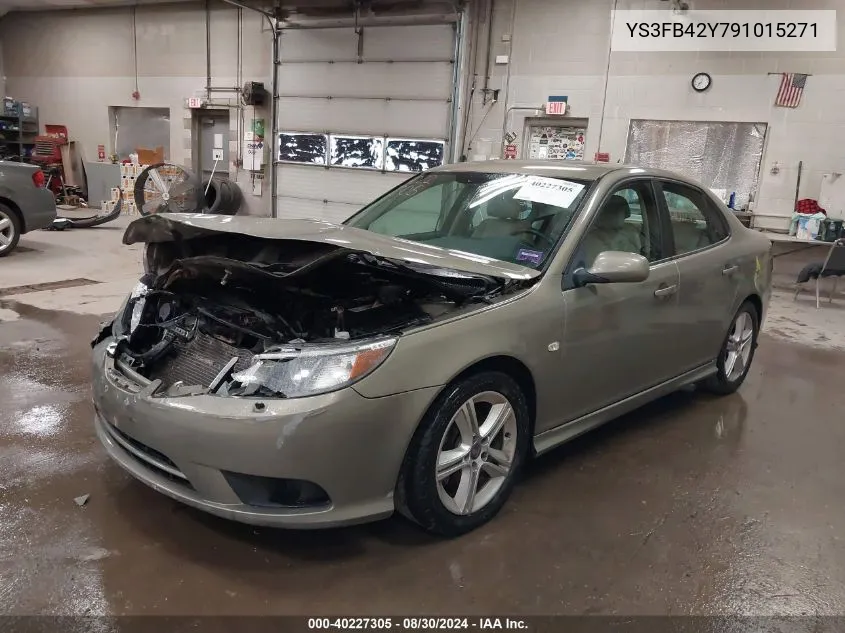 YS3FB42Y791015271 2009 Saab 9-3 2.0T