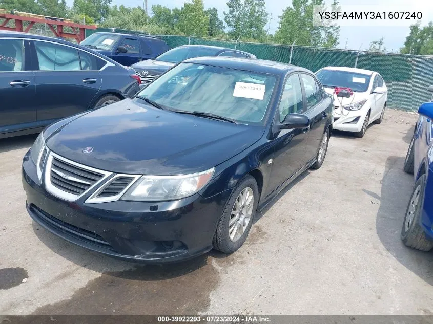 YS3FA4MY3A1607240 2010 Saab 9-3