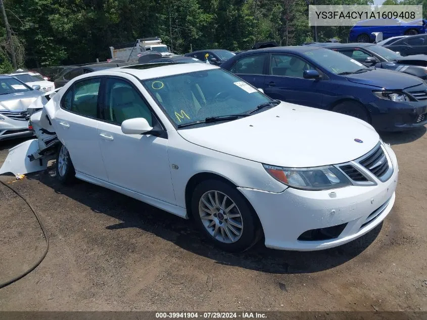 YS3FA4CY1A1609408 2010 Saab 9-3