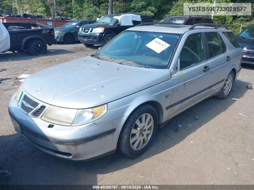 YS3EB59E733028577 2003 Saab 9-5 Linear