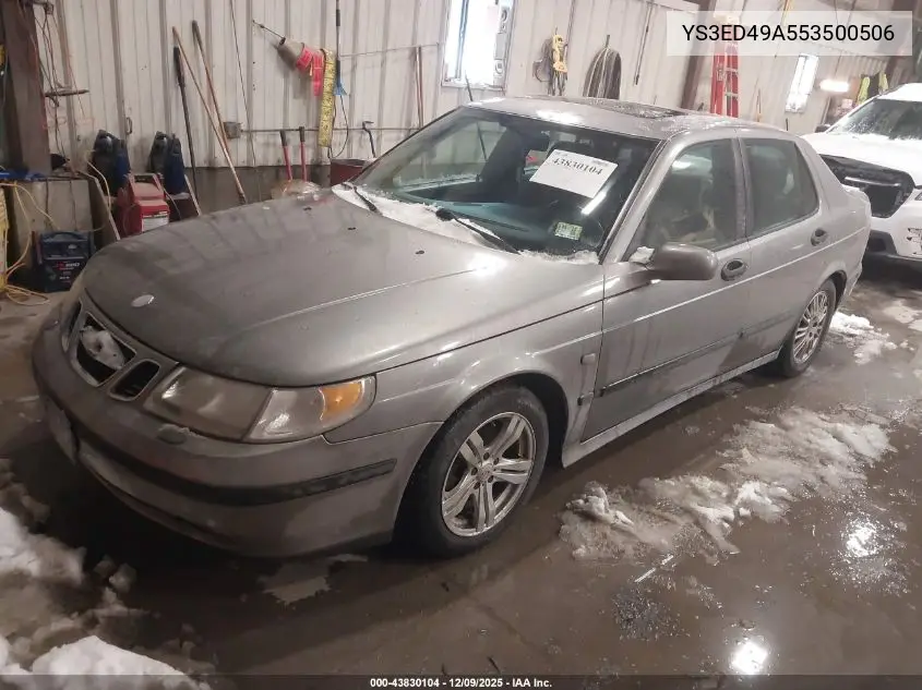 YS3ED49A553500506 2005 Saab 9-5 Arc