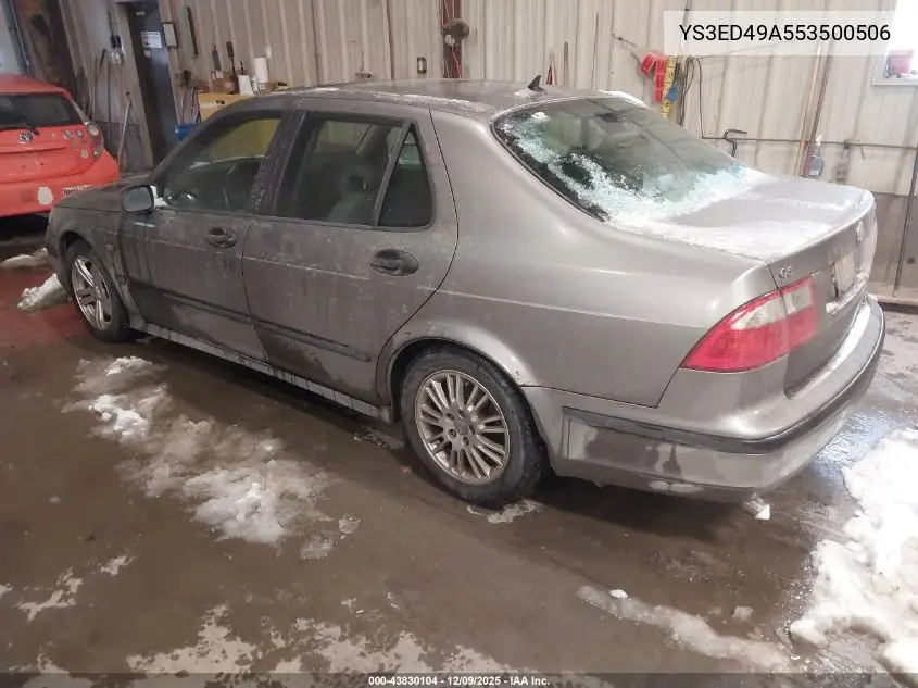 YS3ED49A553500506 2005 Saab 9-5 Arc