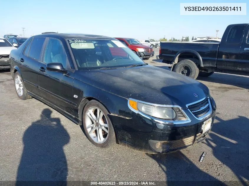 YS3ED49G263501411 2006 Saab 9-5 2.3T