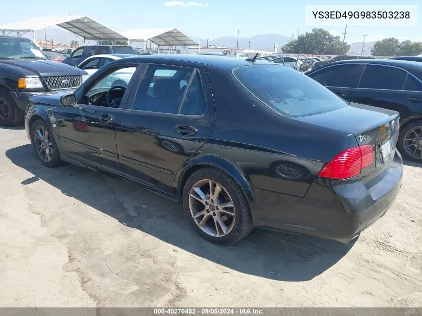 YS3ED49G983503238 2008 Saab 9-5 2.3T