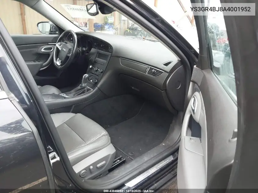 YS3GR4BJ8A4001952 2010 Saab 9-5 Aero