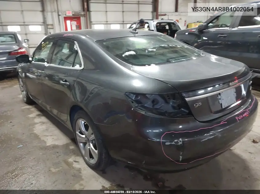 YS3GN4AR8B4002054 2011 Saab 9-5 Turbo4 Premium