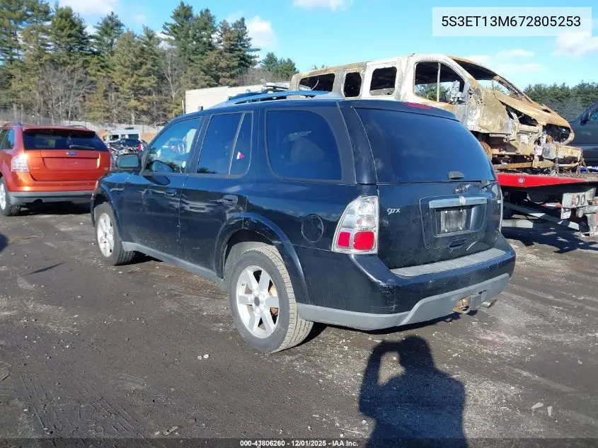 5S3ET13M672805253 2007 Saab 9-7X 5.3I