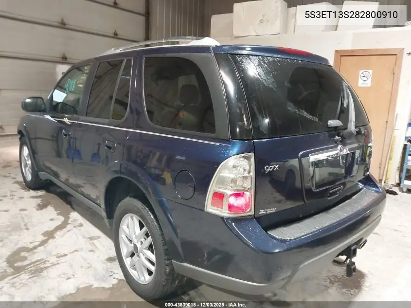 5S3ET13S282800910 2008 Saab 9-7X 4.2I