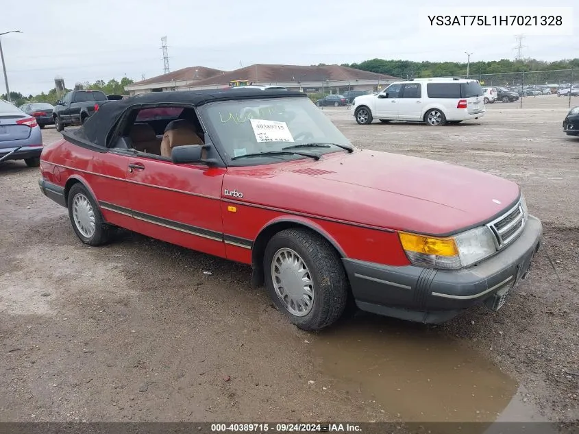 YS3AT75L1H7021328 1987 Saab 900