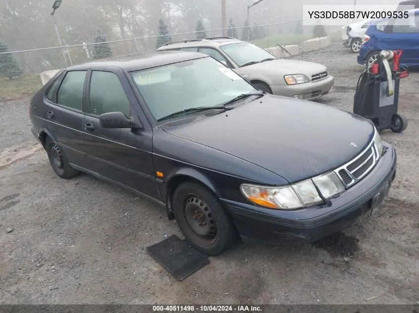 YS3DD58B7W2009535 1998 Saab 900 S