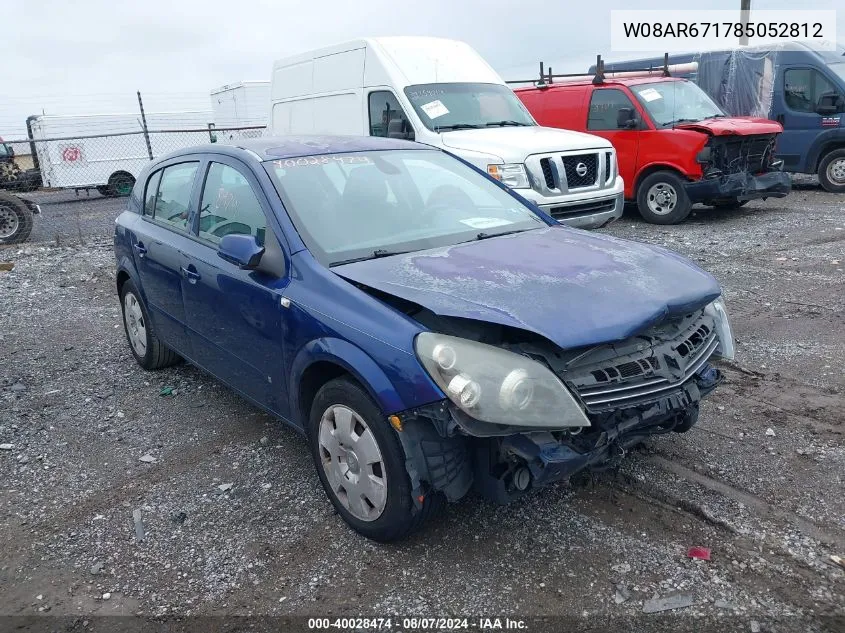 W08AR671785052812 2008 Saturn Astra Xe