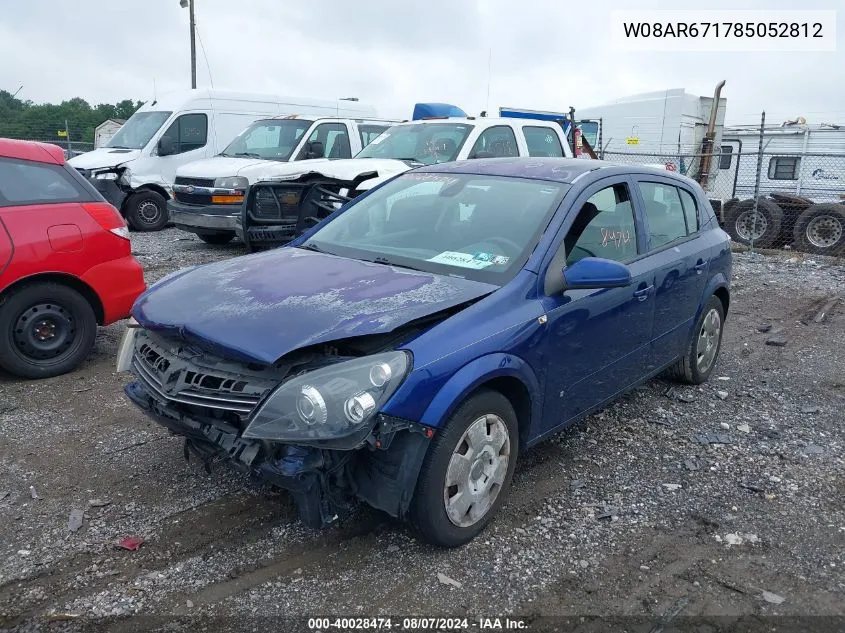 W08AR671785052812 2008 Saturn Astra Xe