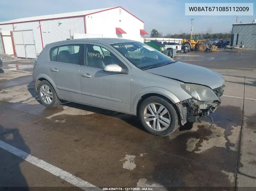 W08AT671085112009 2008 Saturn Astra Xr