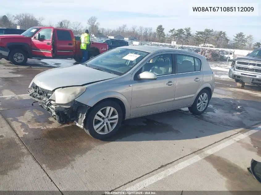 W08AT671085112009 2008 Saturn Astra Xr